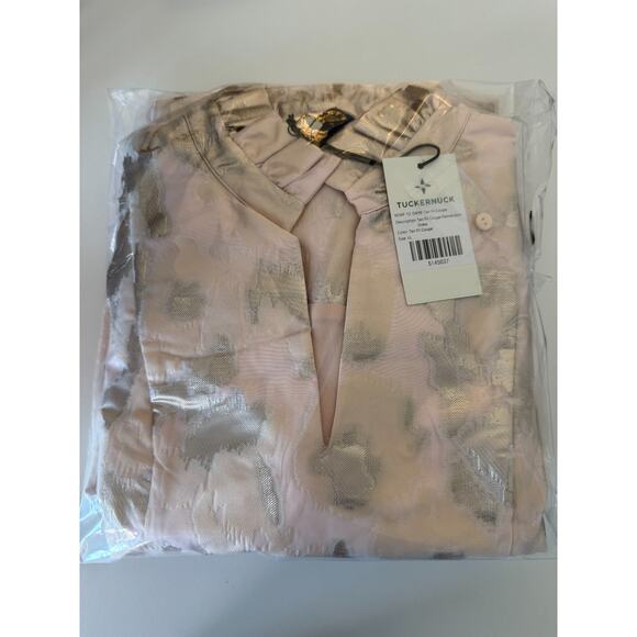 Tuckernuck Champagne Fil Coupe Palmerston Ruffle Collar Ivory Dress  Size XL - Picture 15 of 16